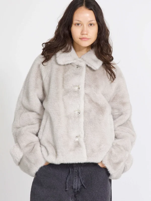 Limited Time Offer!KELLY JACKET - LIGHT GREY