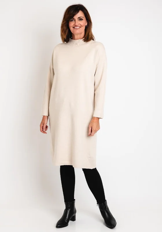 Snag the Best Prices Now!Serafina Collection Soft Knit Knee Length Jumper Dress, Cream Snag the Best Prices Now!Serafina Collection Soft Knit Knee Length Jumper Dress, Cream