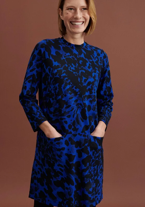 Enjoy Huge Discounts Now!Masai Grivan Leopard Print Tunic, Blue