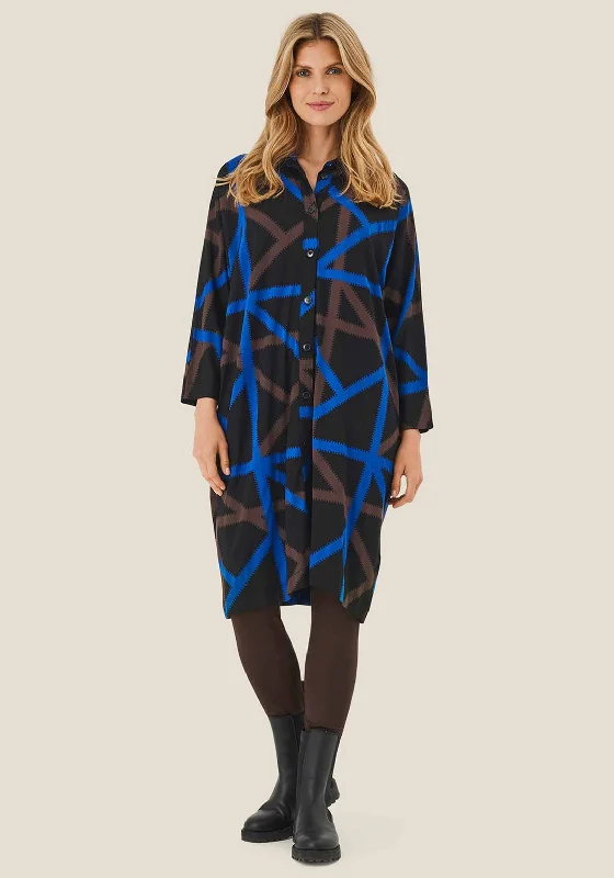 Save More When You Shop More!Masai Haga Jersey Midi Shirt Dress, Surf the Web