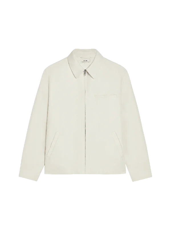 Hot Deals You Can’t Resist!Mens Organic Cotton Harrington Jacket—elderflower