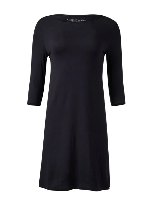 Shop Early, Save Big!Navy Soft Touch Boatneck Dress