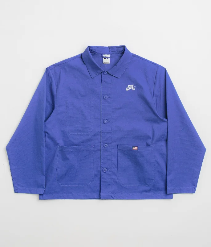 New Discounts Just Dropped!Nike SB Team USA Chore Jacket - Astronomy Blue / White
