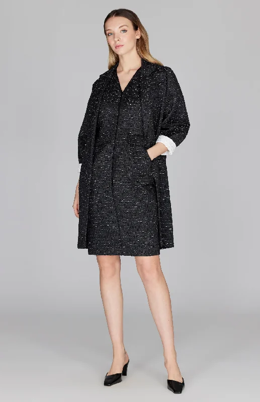 Unmissable Offers Await!PREORDER Metallic Tweed Oversized Jacket