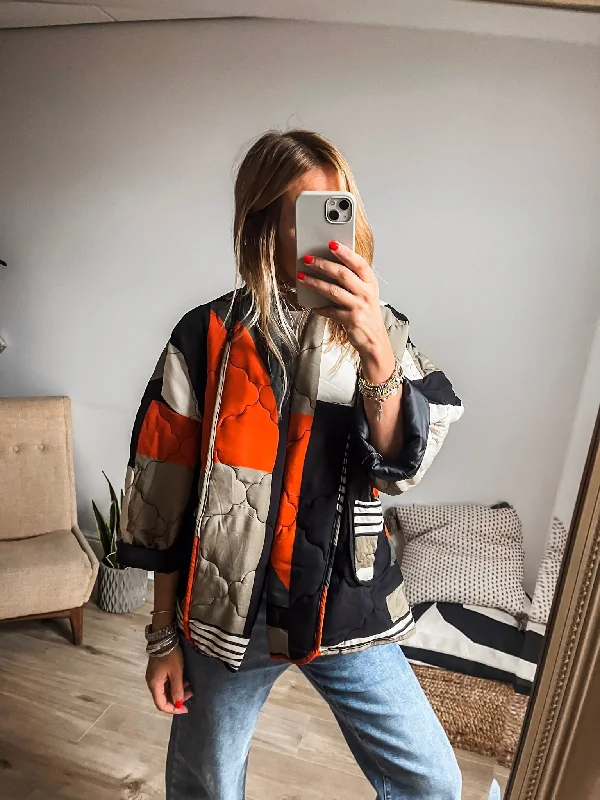 Orange/Black