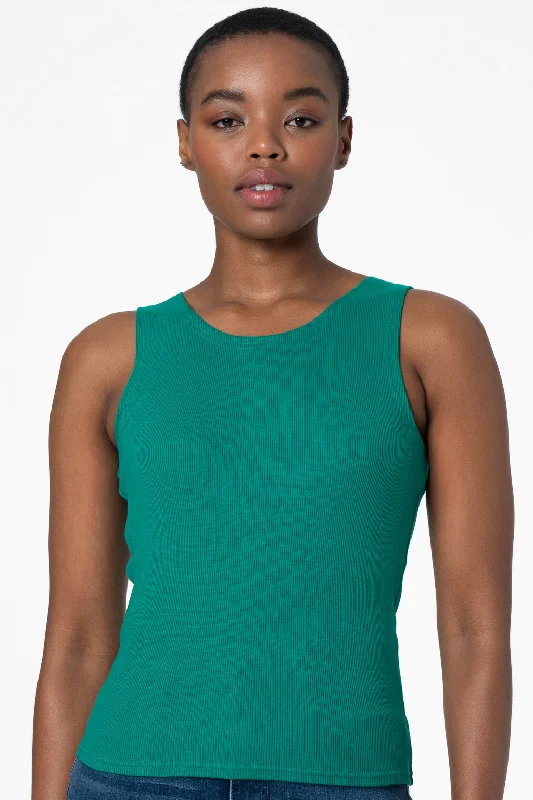 Shop Smart, Save Big!Ribbed Tank _ 143377 _ Green