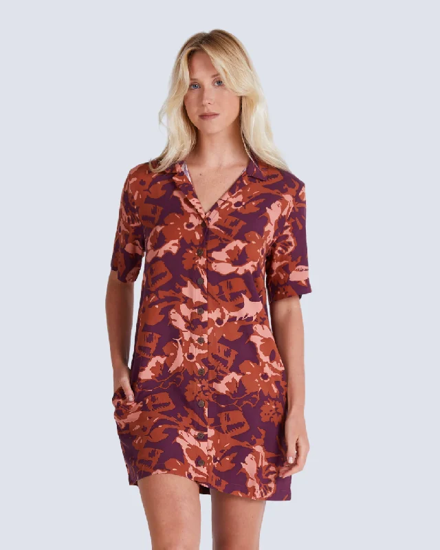 Only a Few Left – Order Now!Seafarer Dress - Wine