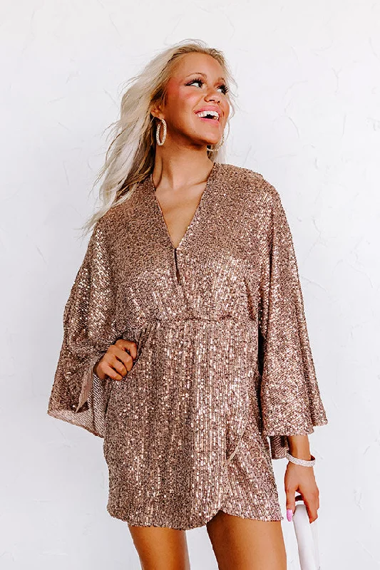 Everything Must Go!Seriously Swept Away Sequin Dress