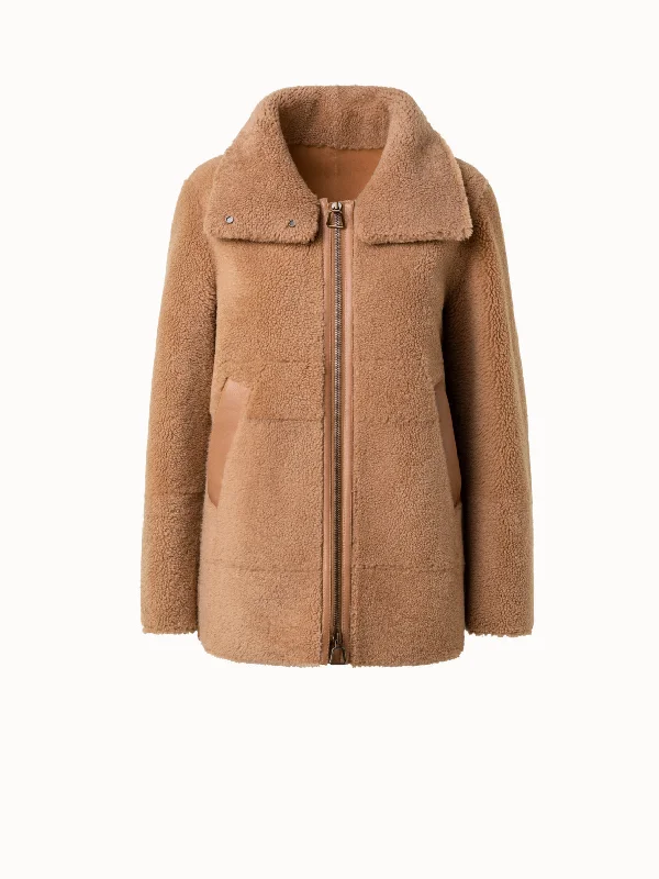 Save Up to 50% Off!Shearling Jacket