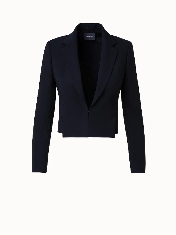 Price Drop Alert!Short Jacket in Wool Double-Face