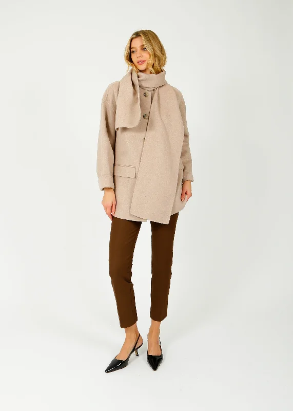Special Discounts Inside!SLF Pam Handmade Scarf Jacket in Irish Cream