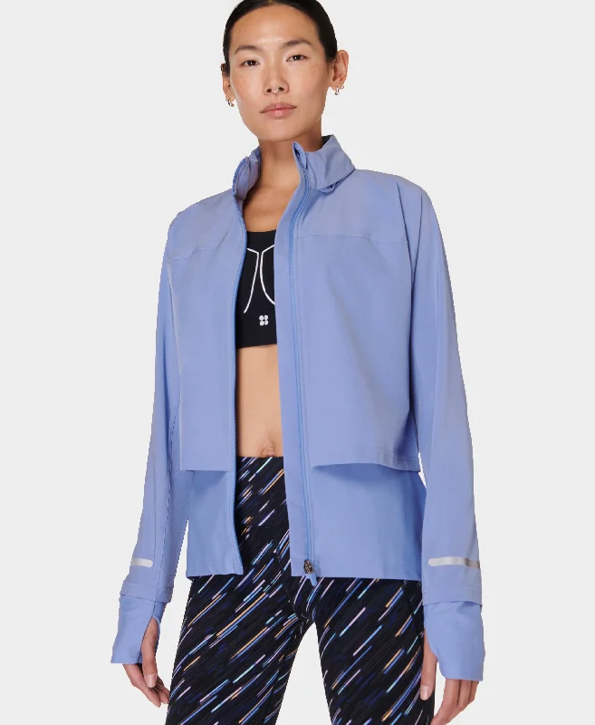 The Best Deals Won’t Wait!Fast Track Running Jacket Sb9712 Cornflower-Blue