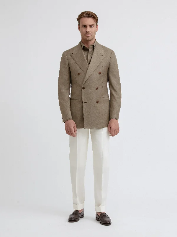 Today’s Deals, Tomorrow’s Regrets!Taupe S130 Wool Jacket