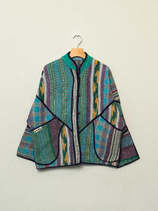 Your Discount is Waiting!The Ladhiya Quilted Patchwork Kantha Jacket