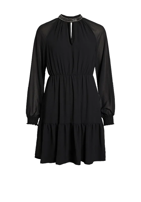 Your Chance to Save is Now!Vila Anlis Halterneck Short A-Line Dress, Black