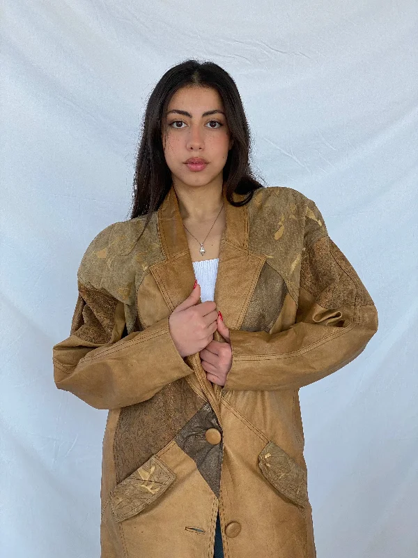 Save More with Every Purchase!Vintage 90s JOHN WEITZ Genuine Leather Coat