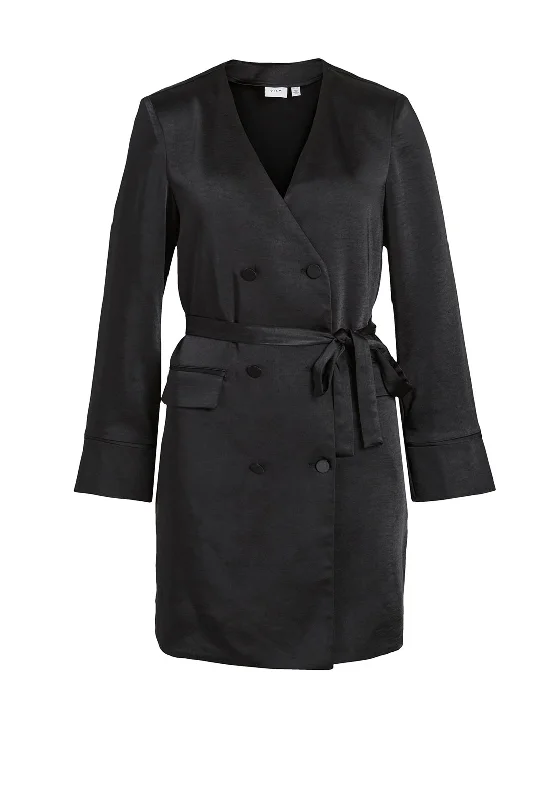 Buy One, Get One Free!Vila Sinza Tailored Mini Dress, Black