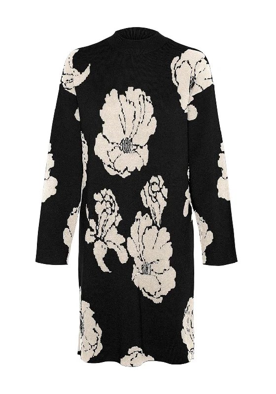 Great Deals, Just for You!Vero Moda Flora High Neck Jumper Mini Dress, Black