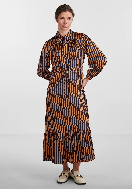 Your Favorite Items on Sale Now!Y.A.S Halasa Midi Shirt Dress, Peacoat