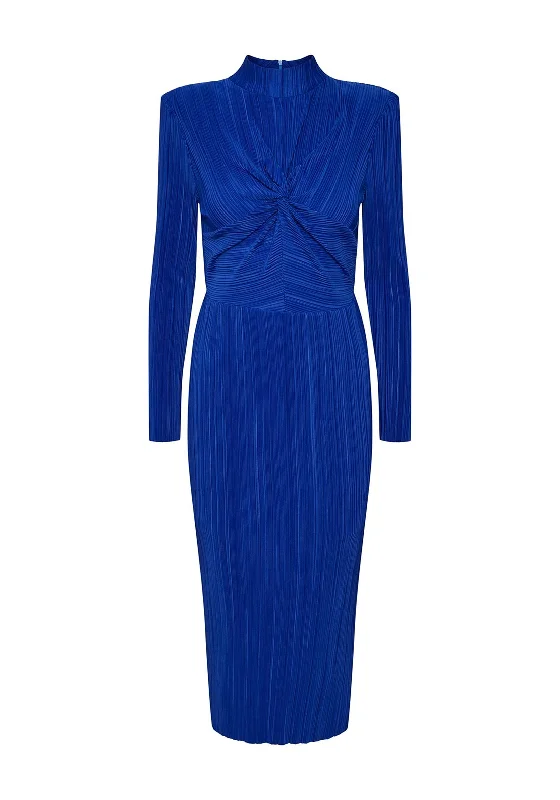 Shop Before It’s Gone!Y.A.S Olinda High Neck Plisse Maxi Dress, Surf the Web