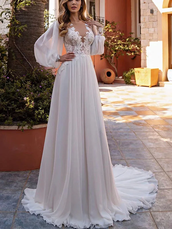 Time to Save Big!A-line Long Sleeves Beach Vintage Garden Long Wedding Dresses WD130 Time to Save Big!A-line Long Sleeves Beach Vintage Garden Long Wedding Dresses WD130