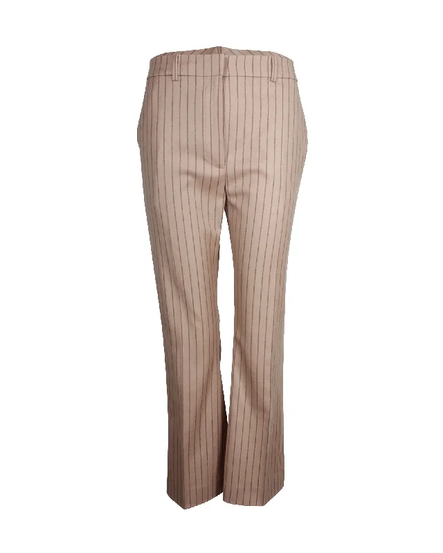Find Your Perfect Deal Today!Altuzarra Striped Trousers in Beige Virgin Wool