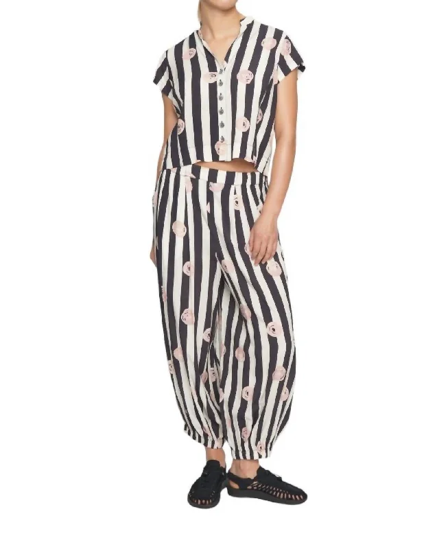 Hurry, Sale Ends Soon!Beach Rose Pants In Striped