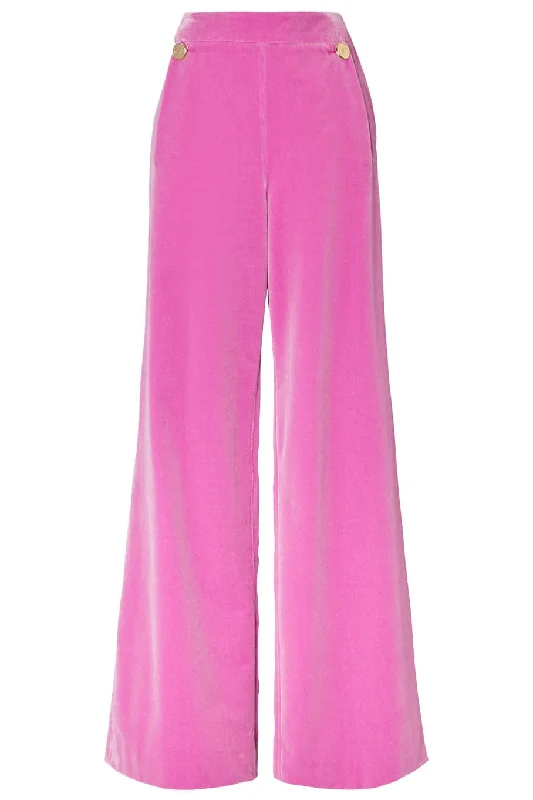 Save Money, Shop Happy!Clove Velvet Waisted Trousers