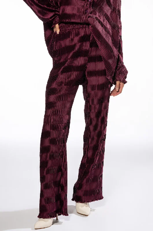Buy More, Save More!CRINKLE SATIN PALAZZO PANT