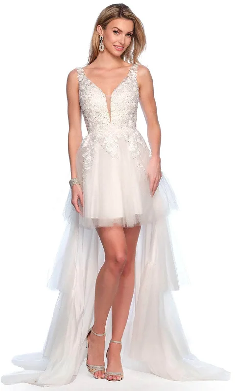 Limited Edition, Limited Price!Dave & Johnny Bridal 11205 - Tiered High Low Bridal Gown Limited Edition, Limited Price!Dave & Johnny Bridal 11205 - Tiered High Low Bridal Gown
