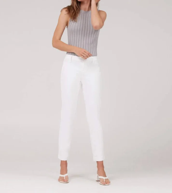 Amazing Prices You Can’t Resist!Erica Slim Chino Pants In White
