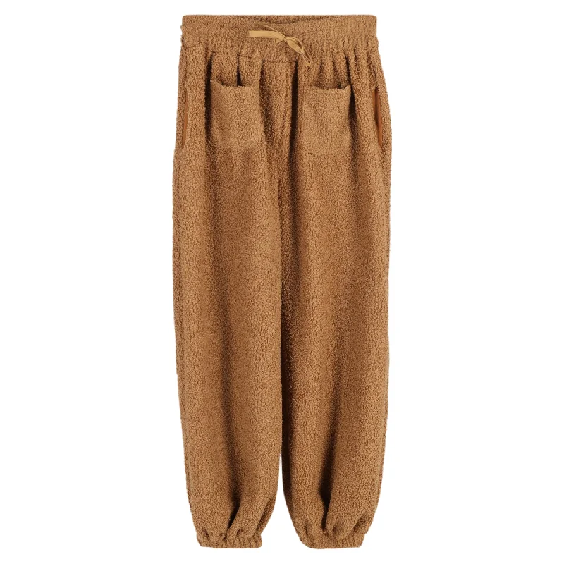 Unmissable Offers Await!Frankie Shop Fuzzy Sweatpants in Brown Polyester