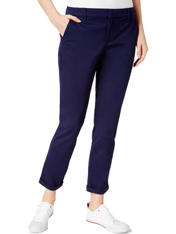 Hot Deals You Can’t Resist!Hampton Womens Slim Fit Low-Rise Chino Pants
