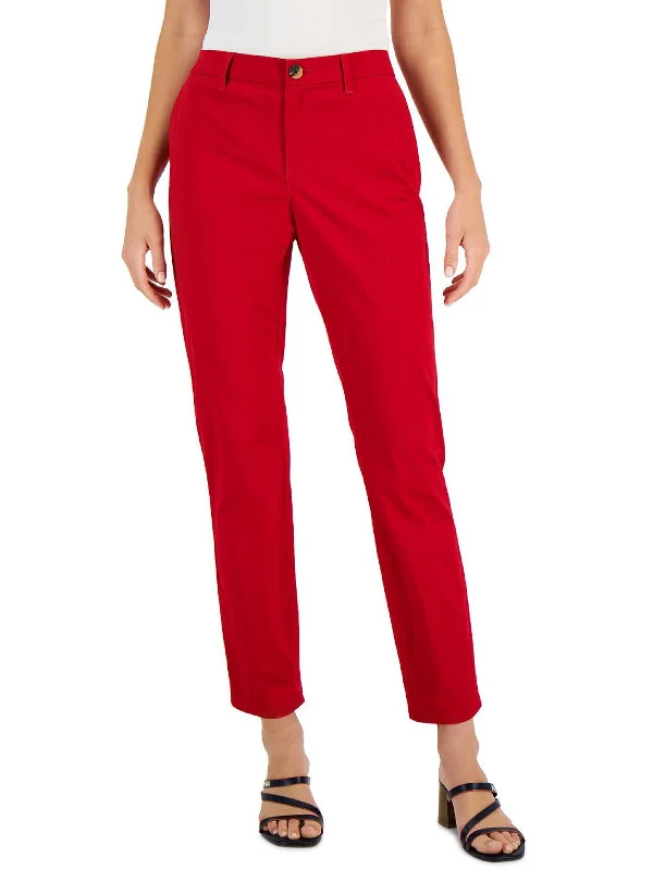 The Best Sale of the Year!Hampton Womens Straight Leg Cuffed Chino Pants