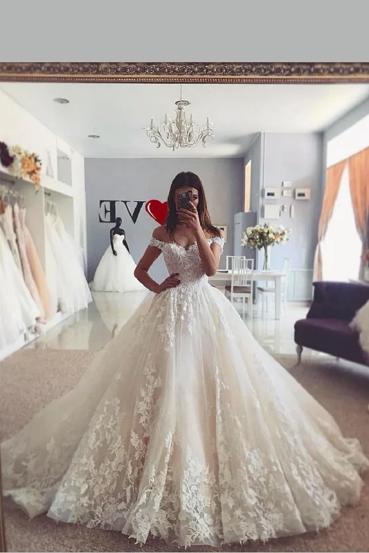 Today Only – Don’t Miss It!Off-the-shoulder Ivory Lace Dresses for Wedding 2020 vestido de novia Today Only – Don’t Miss It!Off-the-shoulder Ivory Lace Dresses for Wedding 2020 vestido de novia