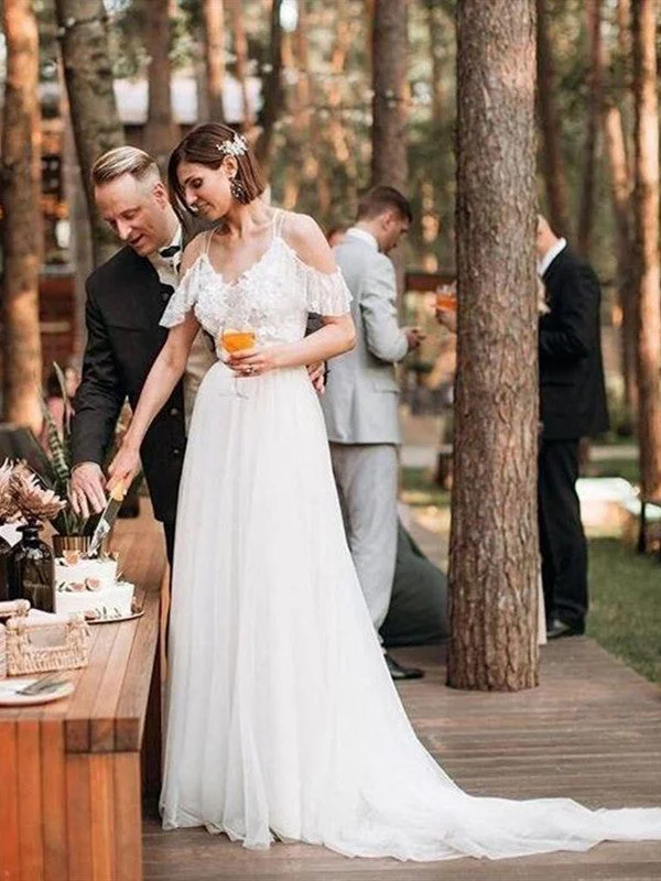 Your Exclusive Offer Awaits!Off The Shoulder Long Wedding Dresses, Lace 2020 Wedding Dresses, Bridal Gowns Your Exclusive Offer Awaits!Off The Shoulder Long Wedding Dresses, Lace 2020 Wedding Dresses, Bridal Gowns