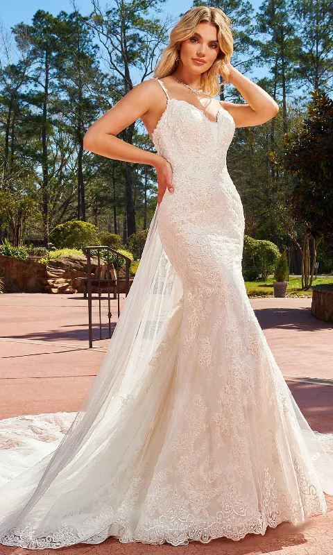 More Discounts, More Joy!Rachel Allan M823 - Sweetheart Lace Bridal Gown