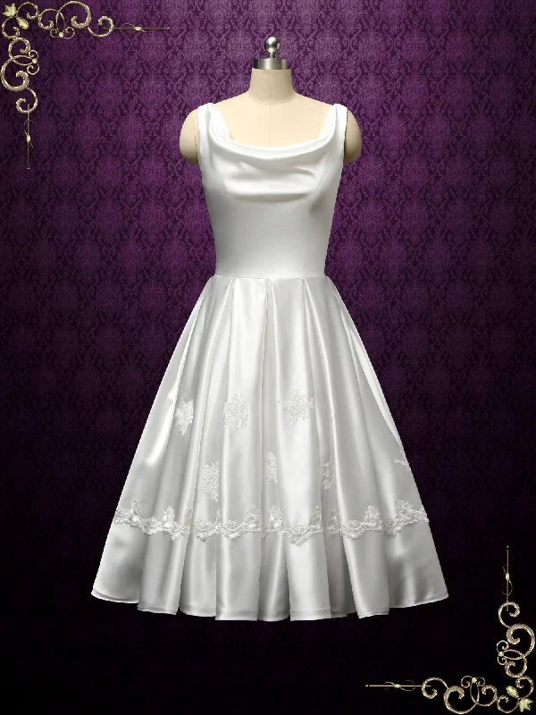 Shop Smart, Save Big!Retro Vintage Short Wedding Dress | Esther