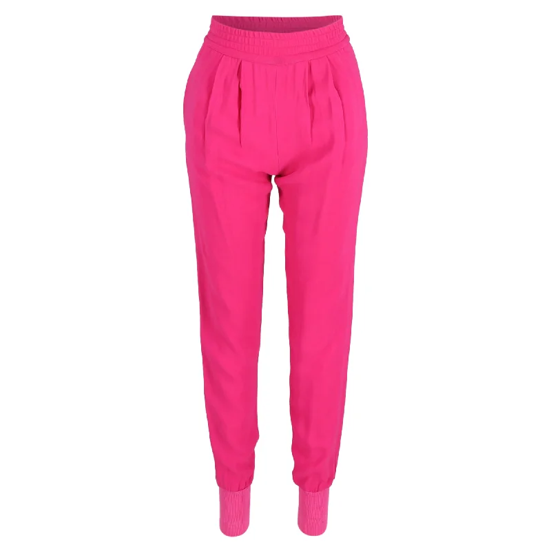 Exclusive Offers You’ll Love!Stella McCartney Relaxed Fit Joggers Pants in Hot Pink Polyester