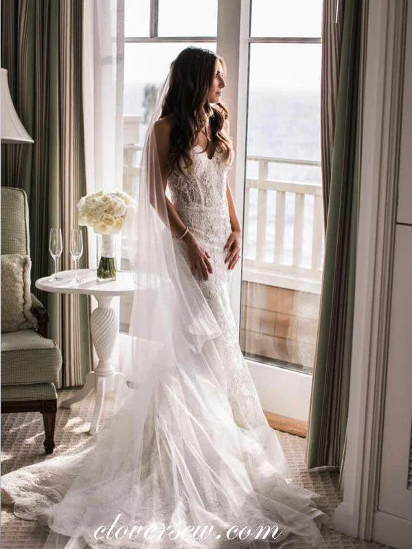 Limited Time Offer!Sweetheart Strapless Lace Mermaid See Through Wedding Dresses ,CW0082 Limited Time Offer!Sweetheart Strapless Lace Mermaid See Through Wedding Dresses ,CW0082