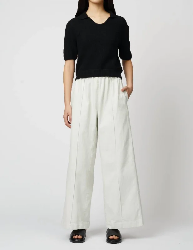 Lowest Prices Guaranteed!Wide Leg Denim Pants In Moon