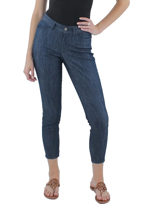 Shop Before It’s Gone!Womens Cropped Mid-Rise Skinny Pants