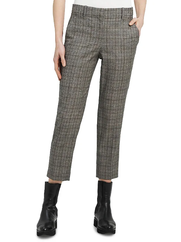 Hurry, Sale Ends Soon!Womens High Rise Cropped Cropped Pants