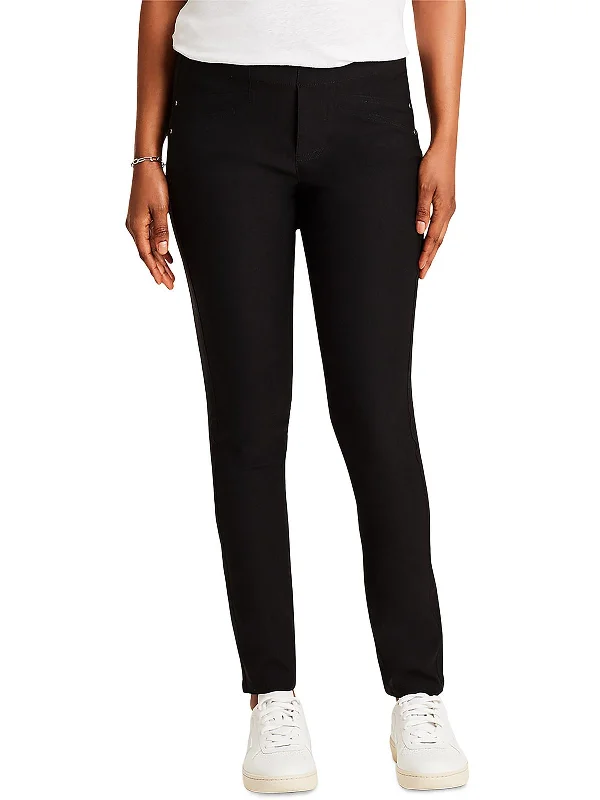 Your Chance to Save is Now!Womens High Rise Embellished Straight Leg Pants