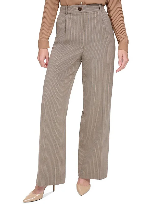 Don’t Wait – Deals Won’t Last!Womens High Rise Wide Leg Trouser Pants