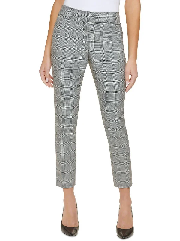 Unmissable Offers Await!Womens Knit Office Ankle Pants