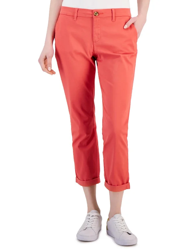 Get More, Spend Less – Shop Now!Womens Slim Low Rise Straight Leg Pants