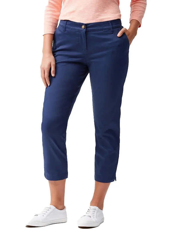 One Day Only – Huge Savings!Womens Tencel Crop Ankle Pants