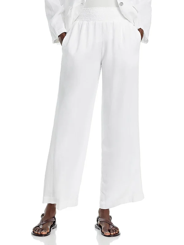 Price Drops You’ll Love!Womens Tencel Wide Legs Wide Leg Pants