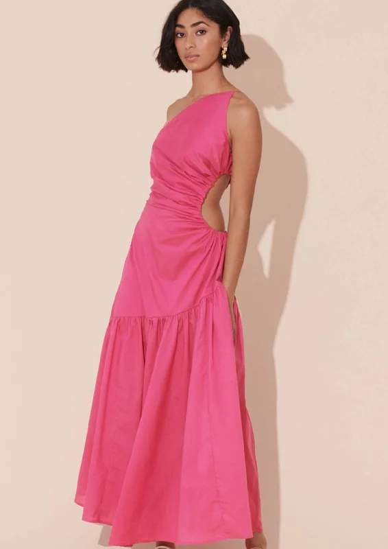Huge Savings – Act Now!Bettina Cut Out Midi Dress - Pink